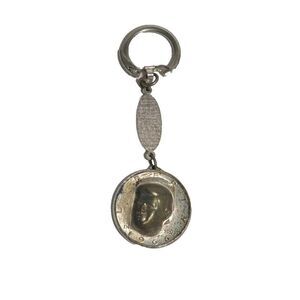 United States Liberty Half Dollar 1966 personalized Key chain Silver Tone